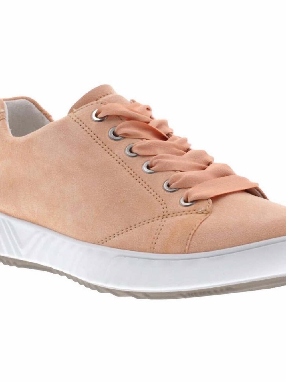 NEW Ara Alexandria apricot peach low-top sneakers women’s 7